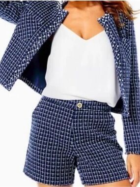 Lilly Pulitzer Tweed Set with jacket, skirt, and shorts!